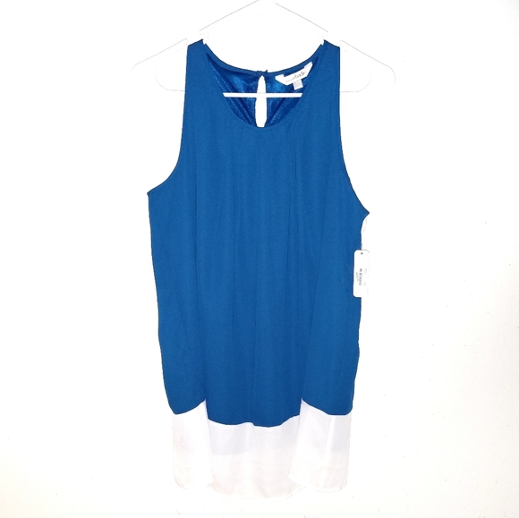 Charming Charlie Tops - 💥😜5/$20 🎀 Blue White Lightweight Blouse